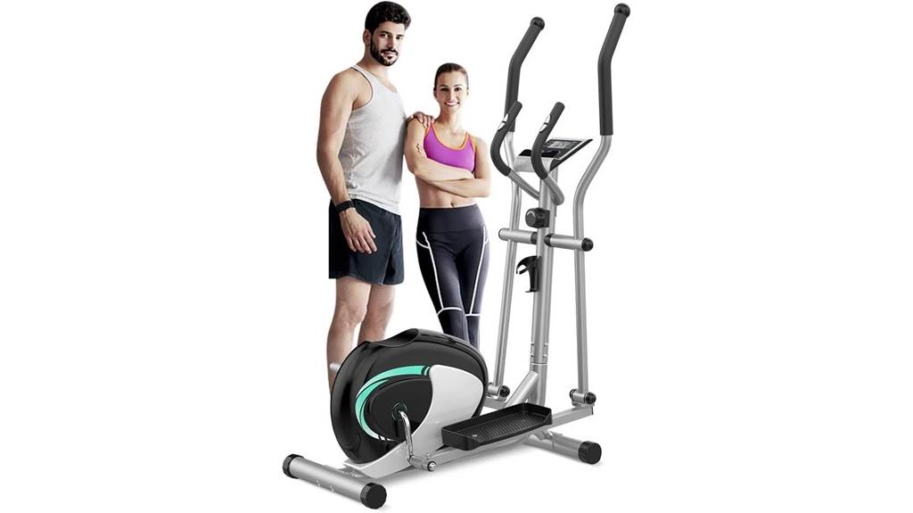 compact elliptical exercise machine