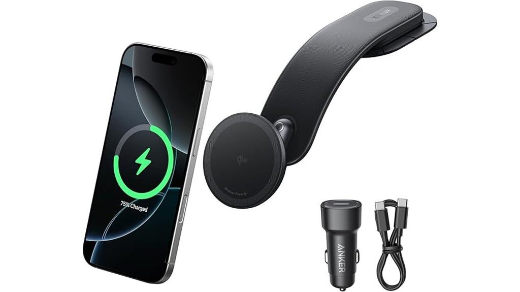 compact magnetic wireless charger