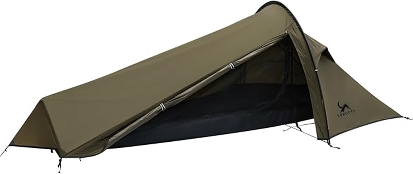 compact mountaineering bivy