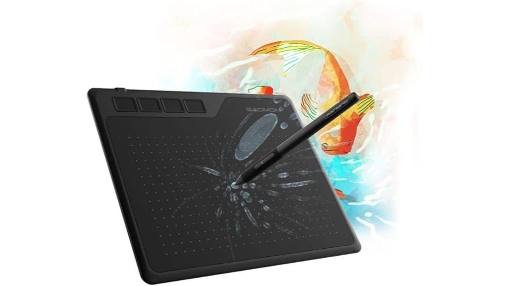 compact pen tablet with custom keys