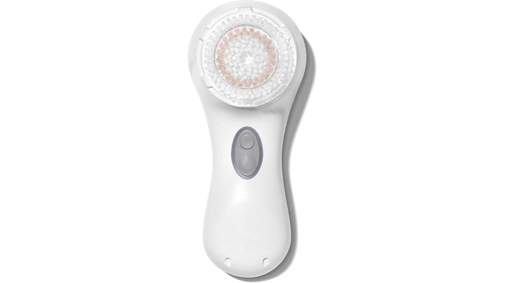 compact skincare cleansing device