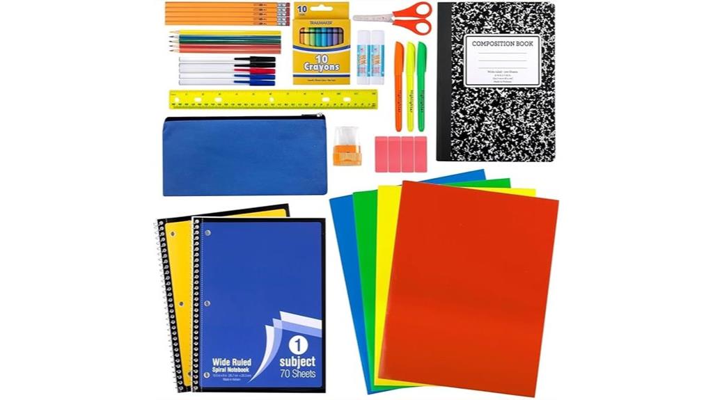 complete k 12 school supply set