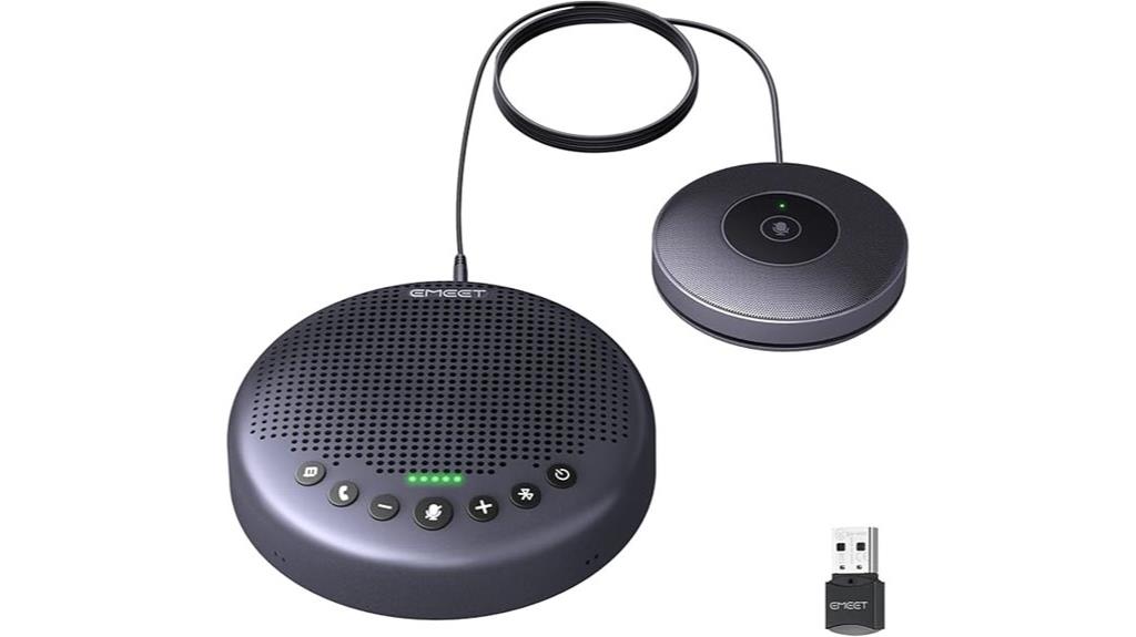 conference microphone with multiple mics