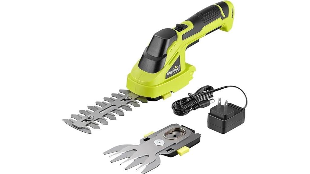 cordless 2 in 1 trimmer