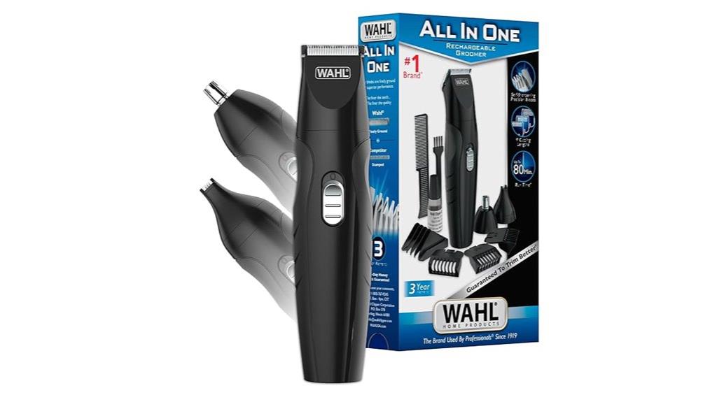 cordless men s grooming trimmer