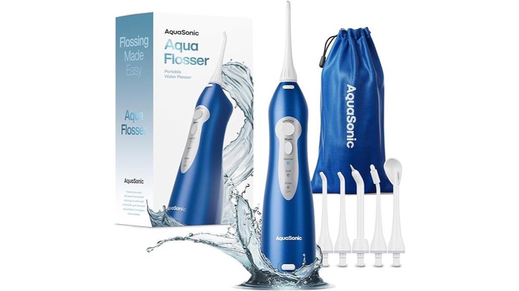 cordless rechargeable oral flosser