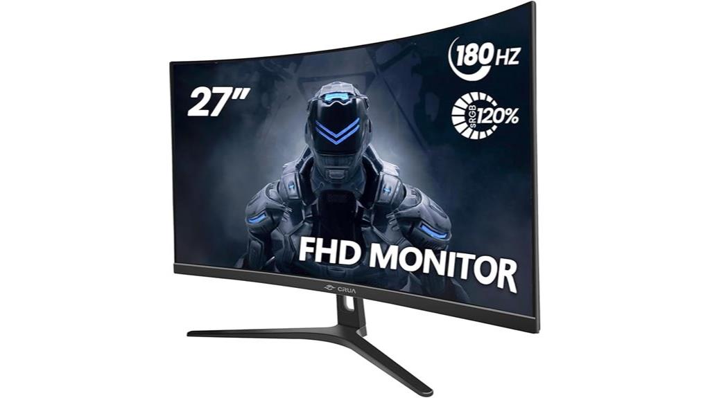 curved fhd gaming monitor