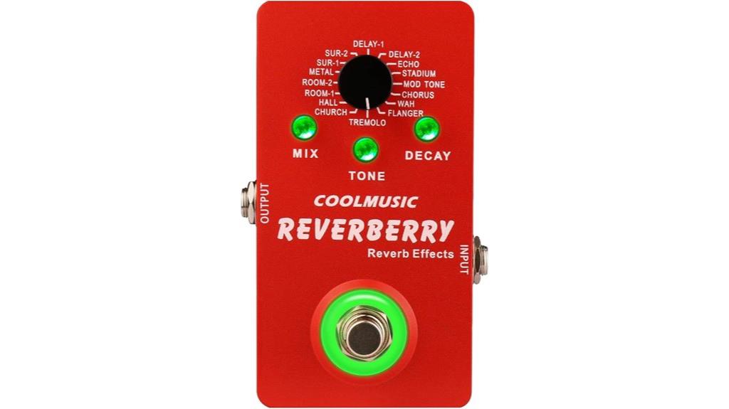 digital guitar effects pedal