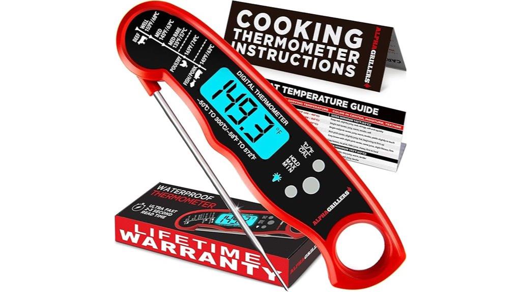 digital meat temperature tool