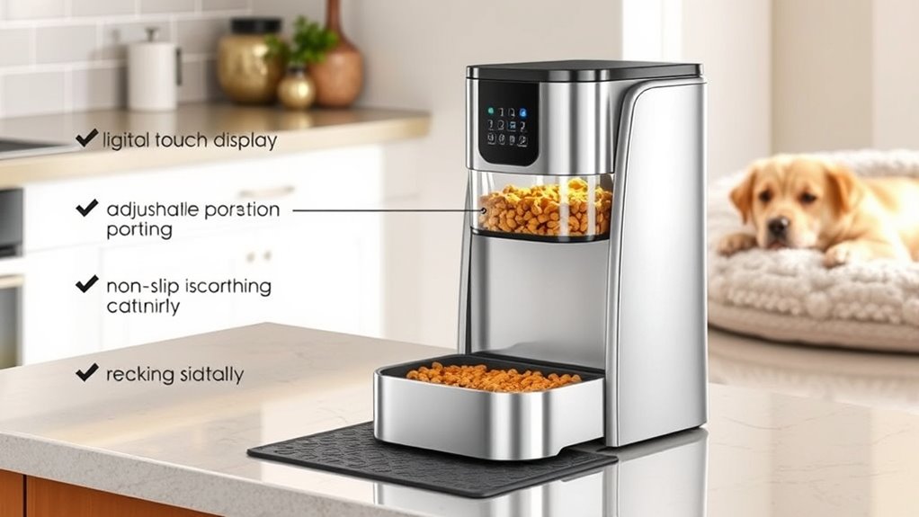 dog feeder features checklist