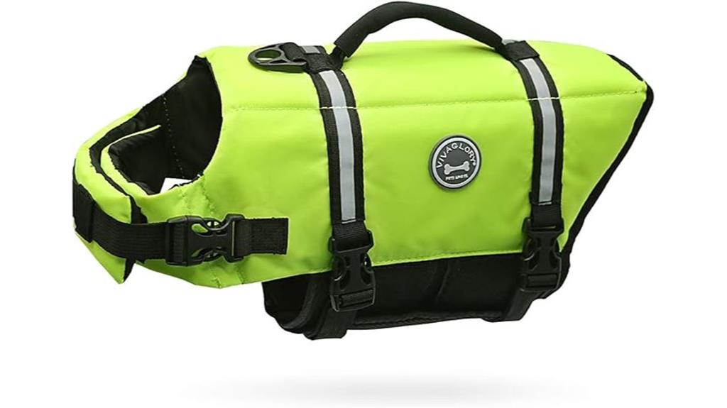dog life jackets available sizes