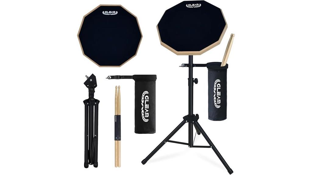 drum practice pad set