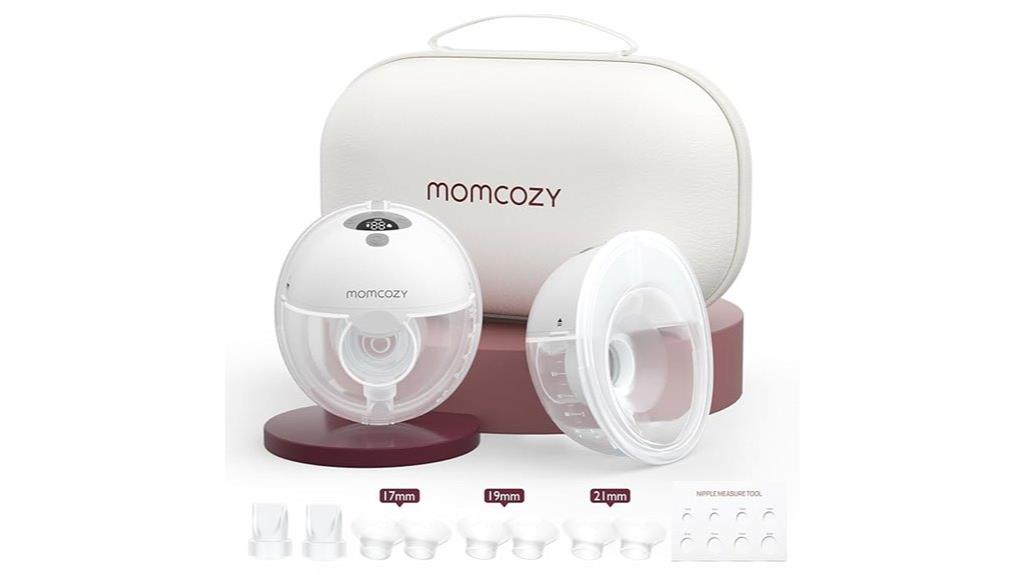 dual gray breast pump