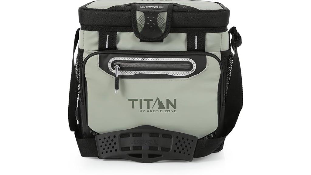 durable zipperless cooler bag