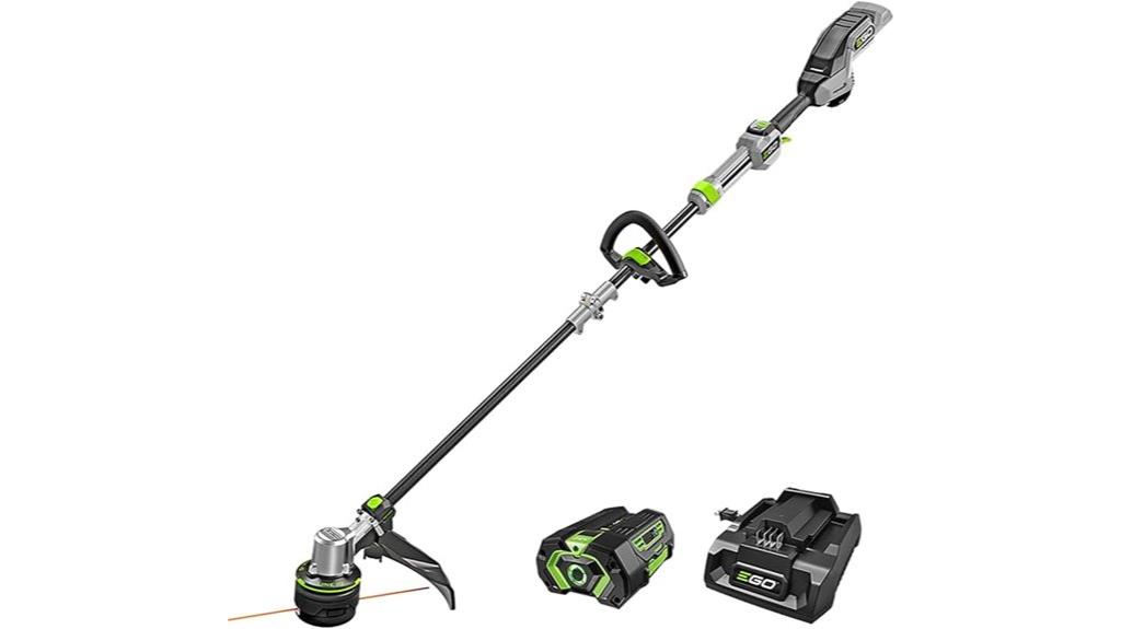 ego 56v battery trimmer