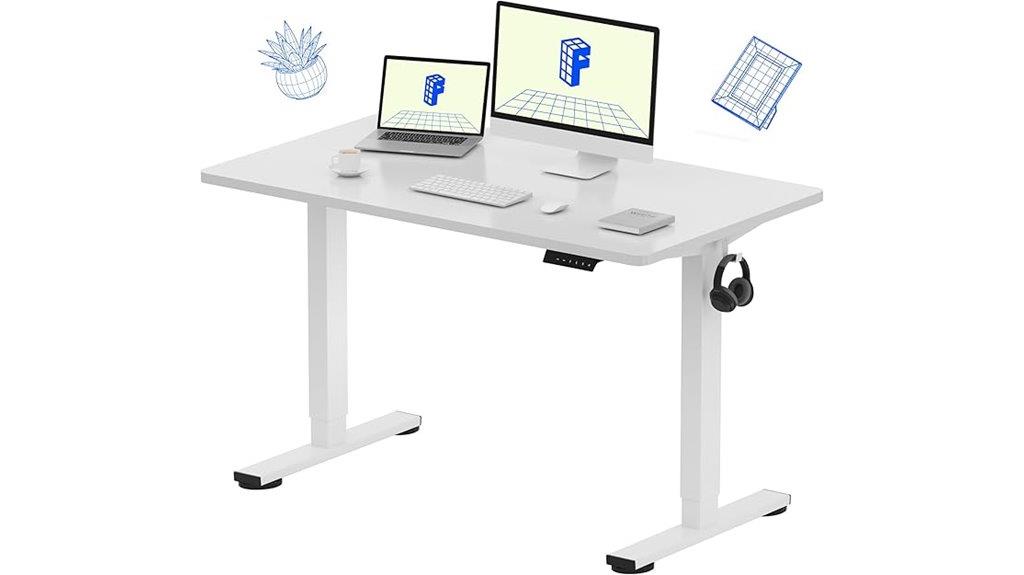 electric 48x24 adjustable desk