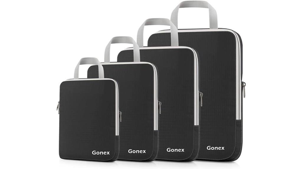 expandable travel packing cubes