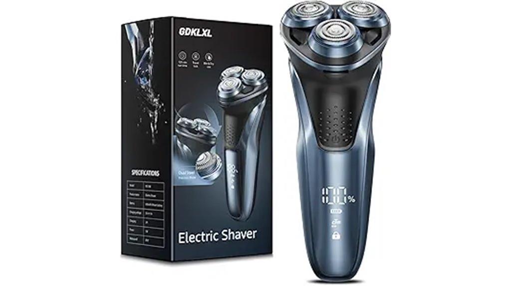 fast charging men s electric shaver