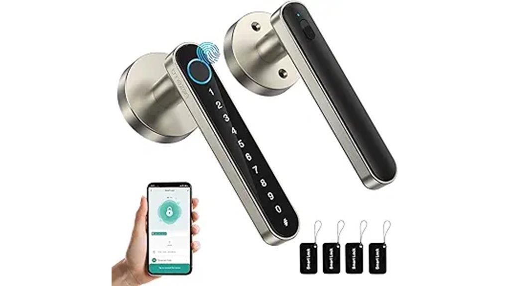 fingerprint keyless door lock