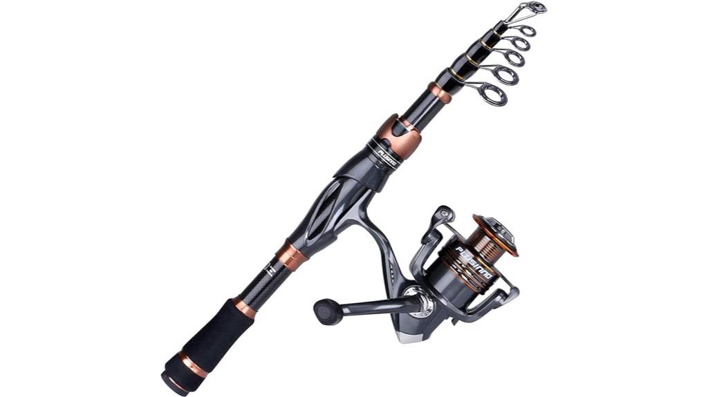 fishing rod reel combo