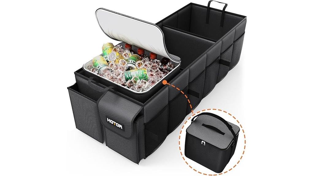 foldable car trunk cooler