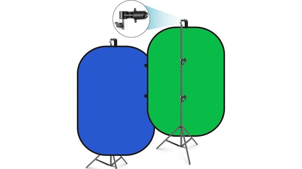 foldable green screen backdrop