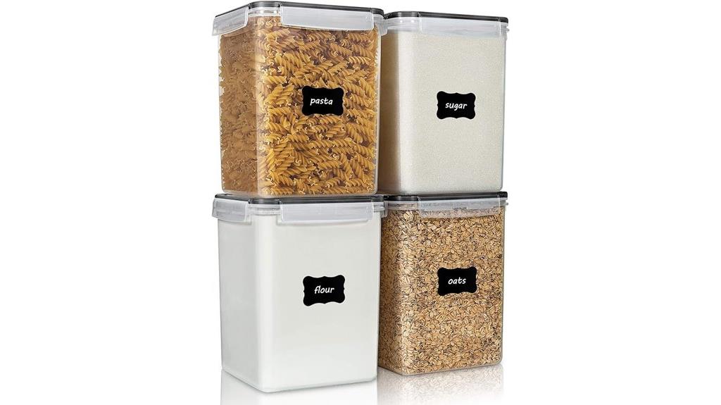 four pack large containers