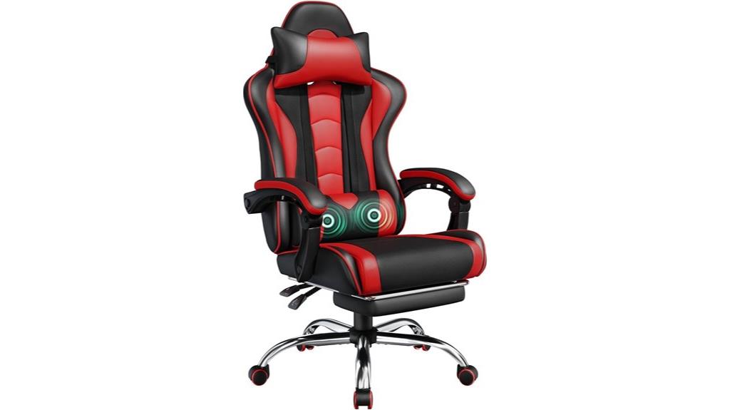 gaming chair with massage