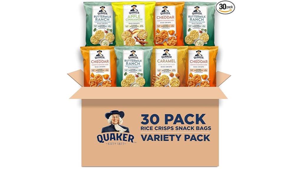 gluten free rice crisps mix