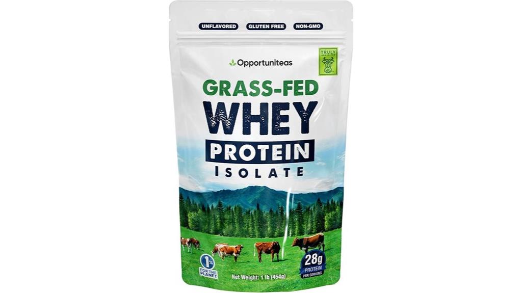 grass fed whey isolate