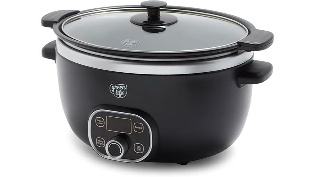 greenlife 6qt ceramic cooker