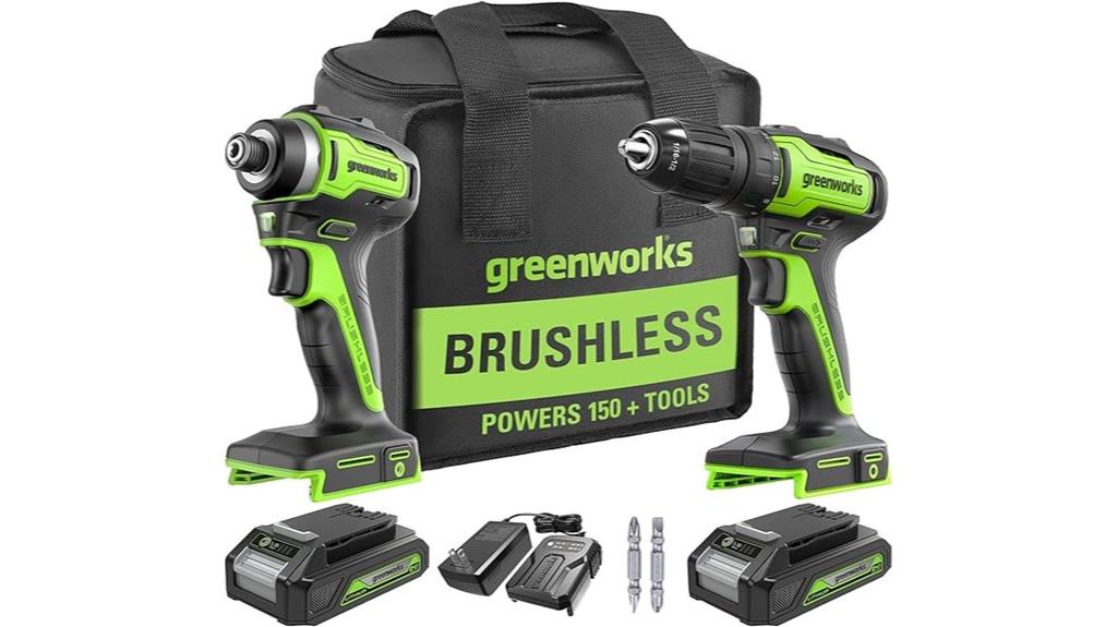 greenworks 24v drill kit