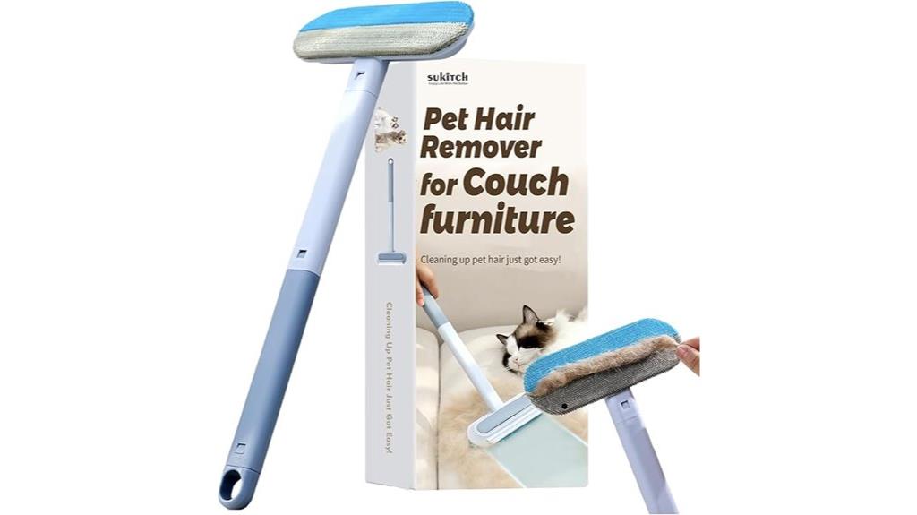 grey couch hair remover