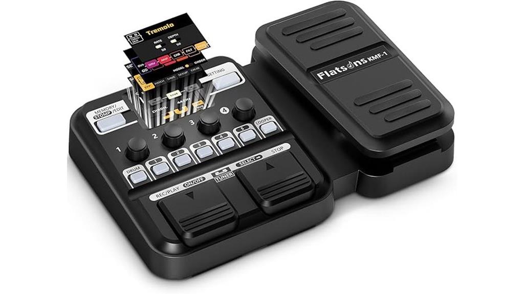 guitar pedal with effects