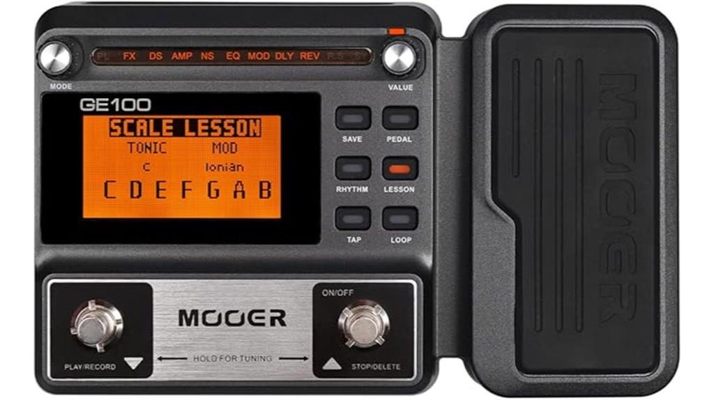 guitar pedal with effects