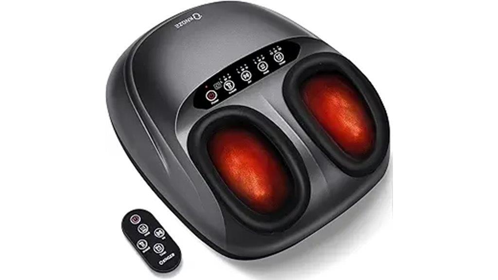 heated shiatsu foot massager