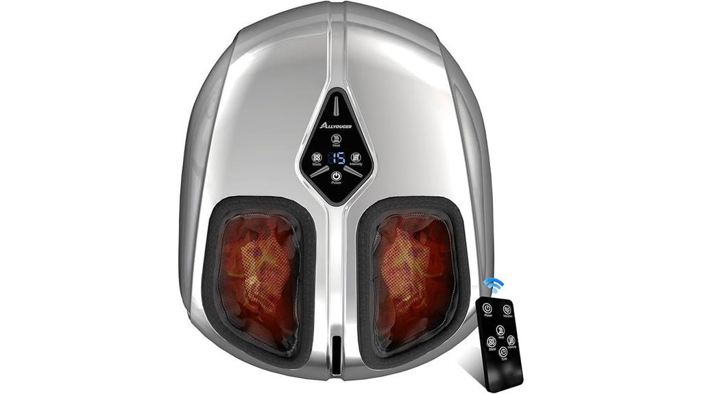 heated vibrating foot massager