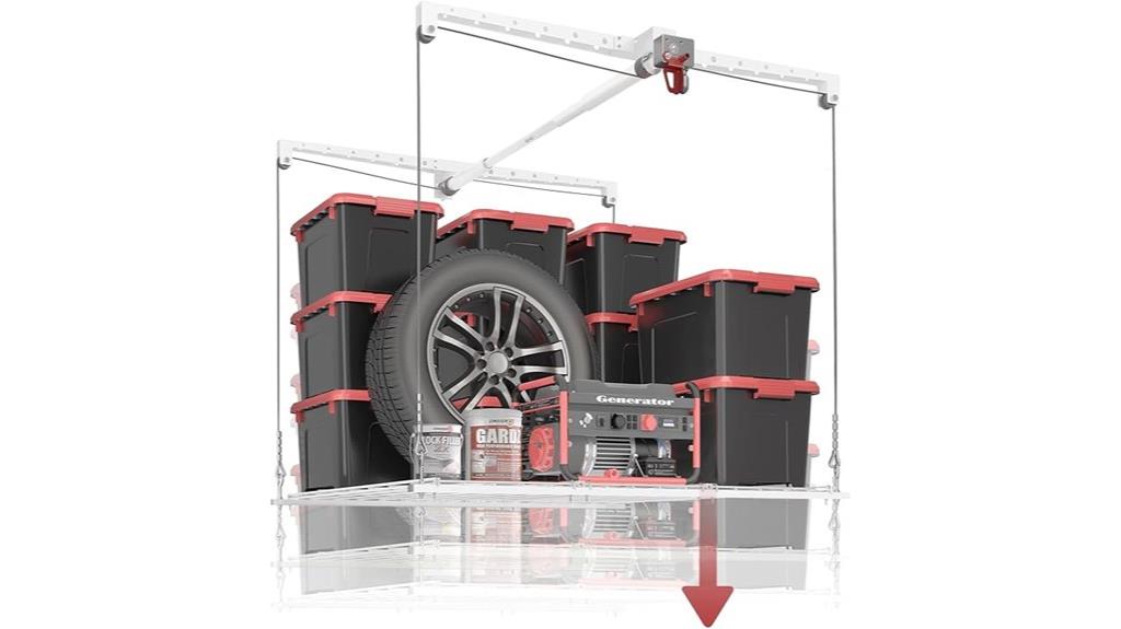 heavy duty adjustable ceiling rack