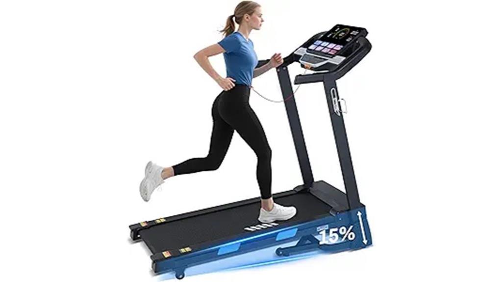 heavy duty bluetooth incline treadmill