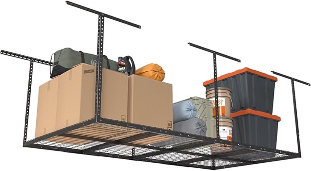 heavy duty ceiling storage rack