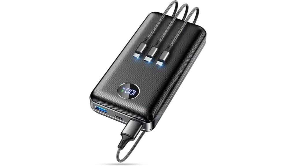 high capacity travel charger