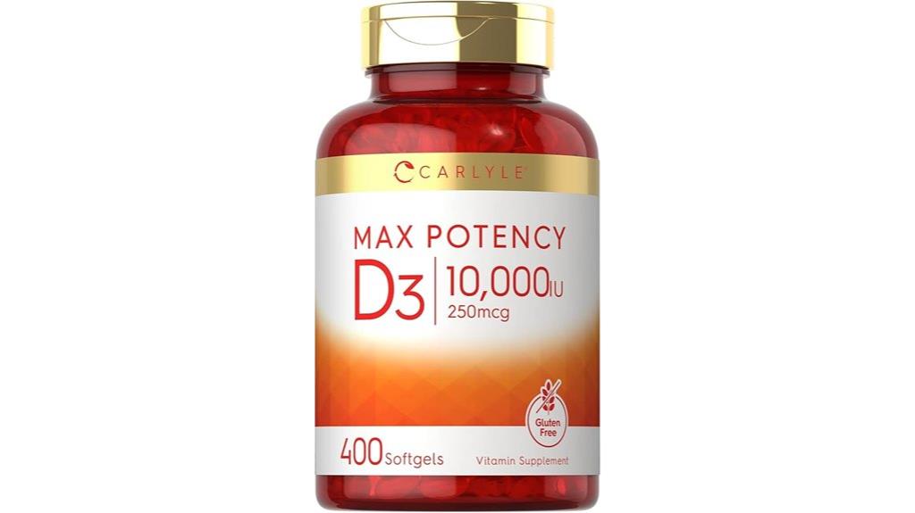 high dose vitamin d softgels