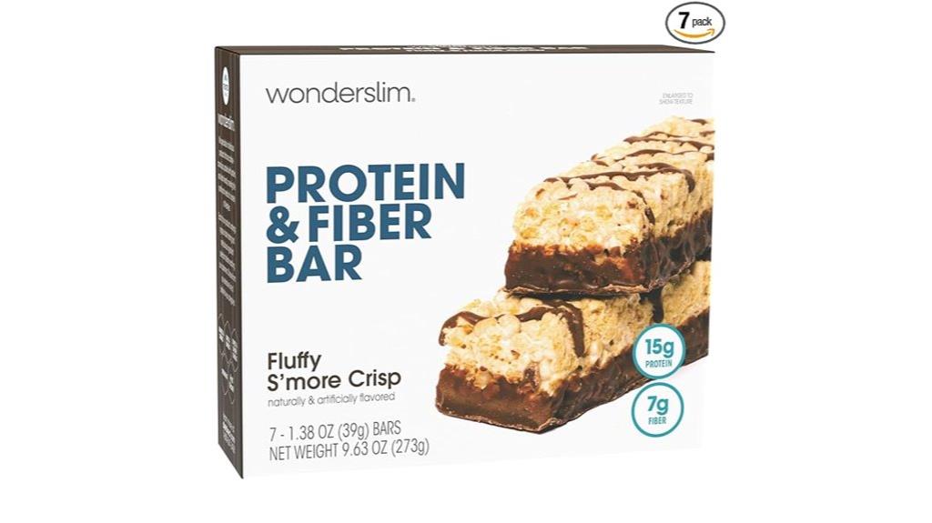 high fiber protein bars