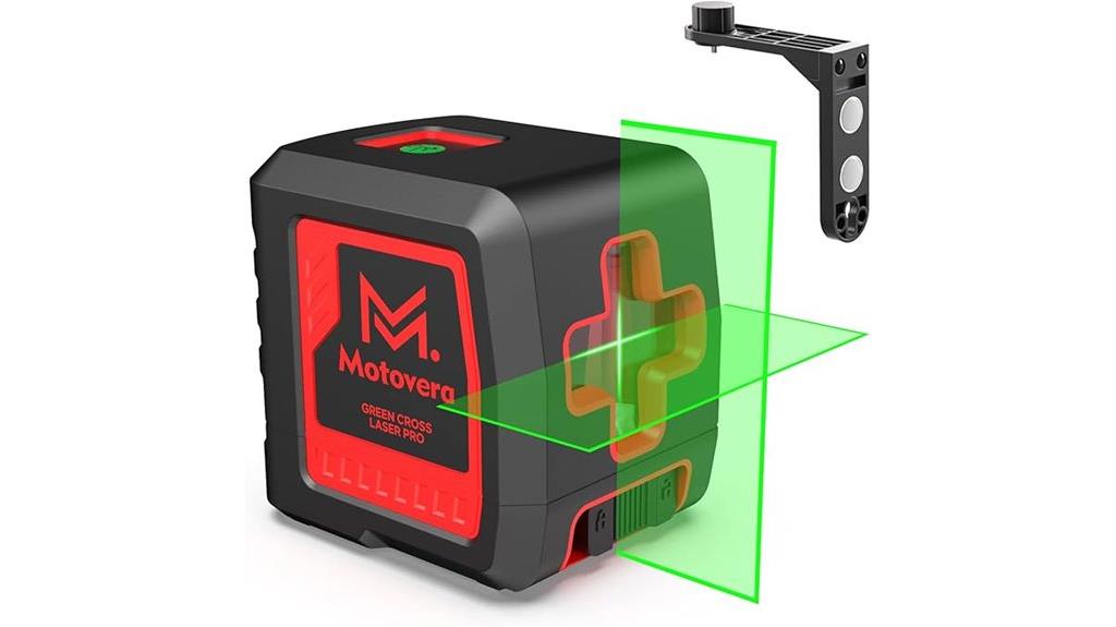 high precision green laser level