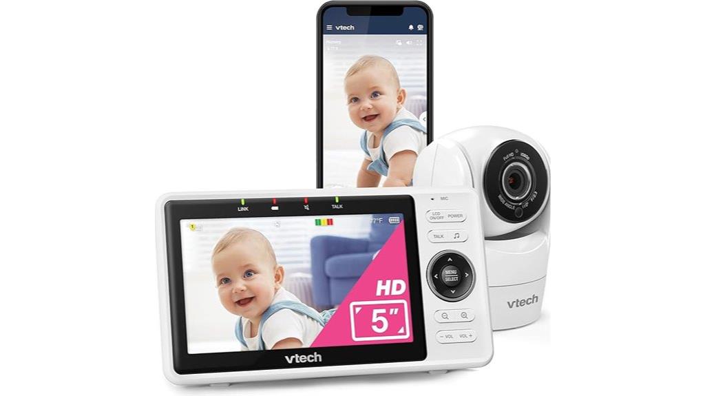 high resolution remote baby camera