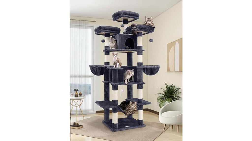 indoor big cat tower
