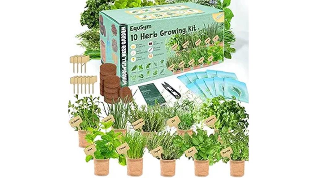 indoor herb growing kit