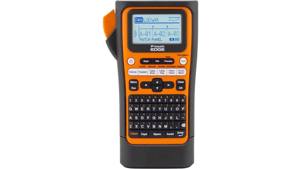 industrial handheld label printer