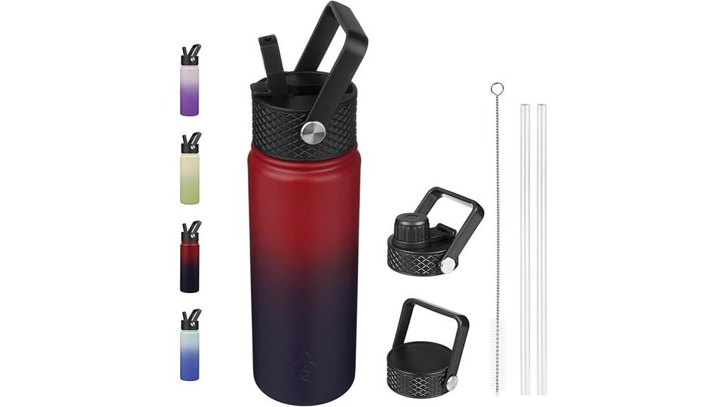 insulated 22oz water bottle