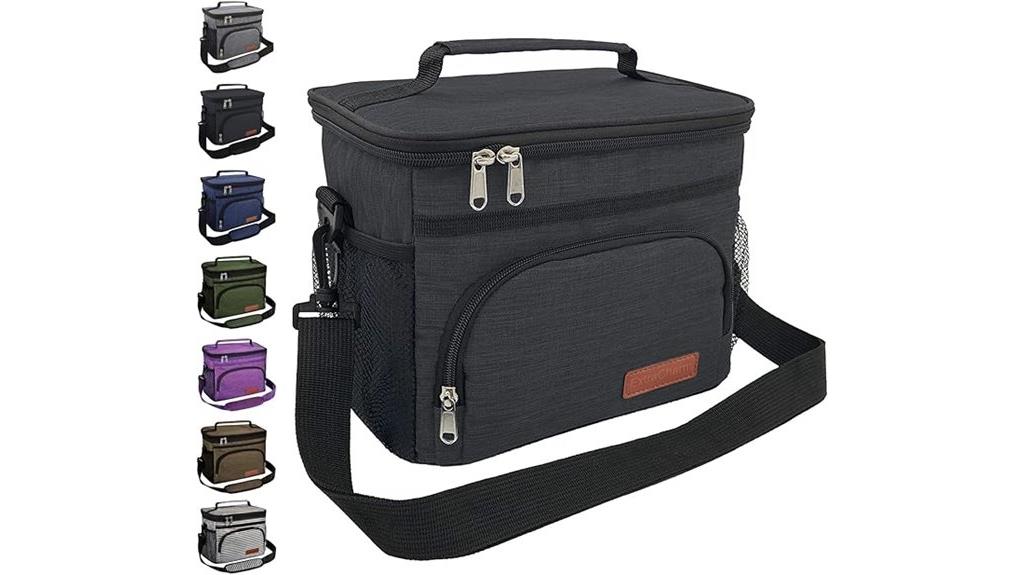 insulated adult lunch bag
